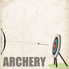 Archery – On Target, scrapbook paper – Scrapbook Customs 36952