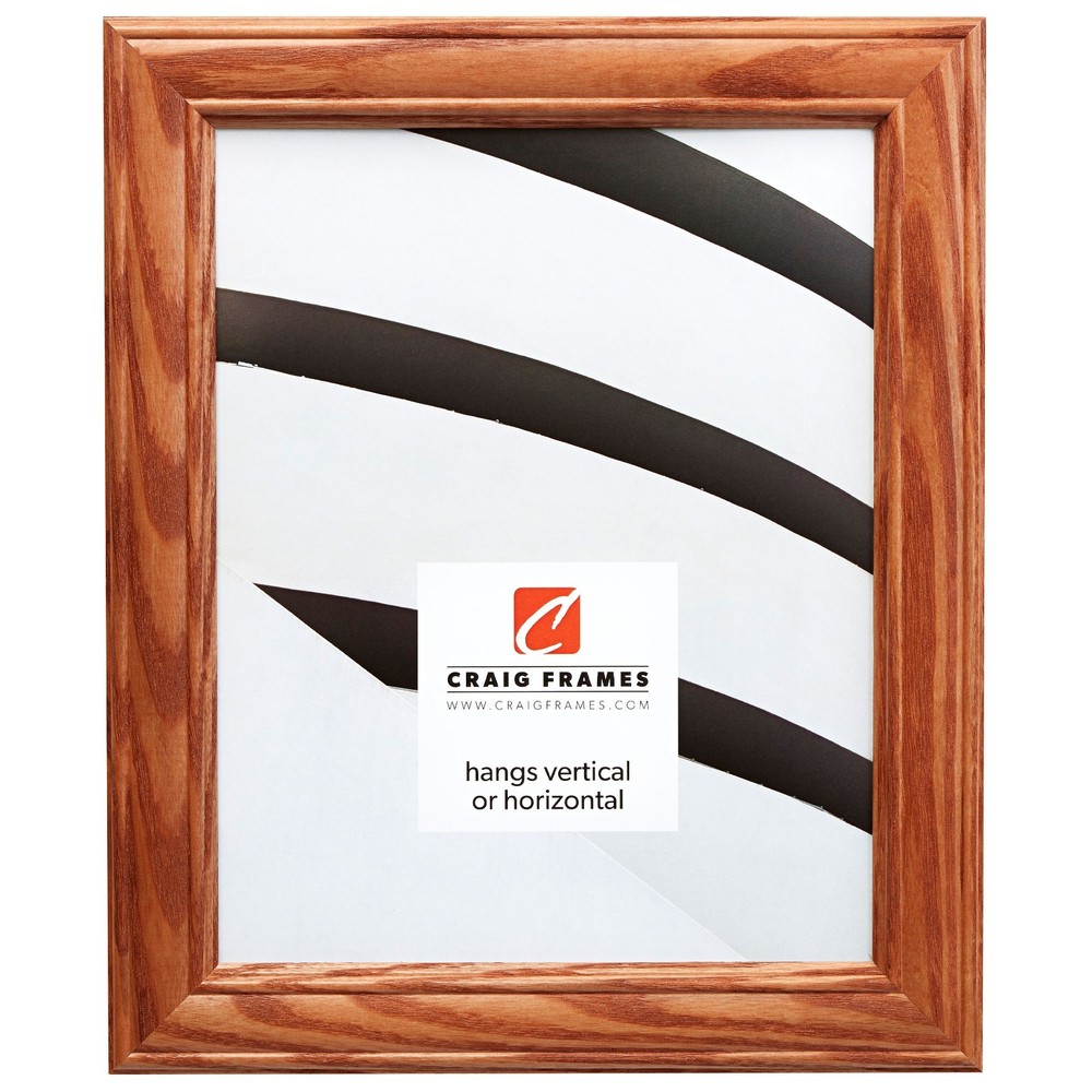 Craig Frames Wiltshire Ash 595, 1.25″ Natural Brown Wood Picture Frame