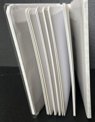 Creative Memories CM-7B 7×7 “PROMISE” Wedding Album White w/Brocade 12/24 Pages