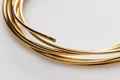 Jeweler’s Brass Wire, Red Brass (Round) Half Hard CDA #230 Alloy Jewelry Grade