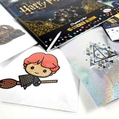 HARRY POTTER CRYSTAL ART STICKER PACK- NEW – 3 STICKERS + CRYSTALS