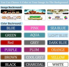 Custom Street Sign Personalized Road Sign with Text Photo Apply to Decor Bar