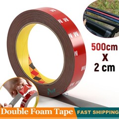 5Mx 20mm Double Sided Tape Heavy Duty Mounting Tape for Car, Home and Office
