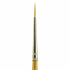 9744 Student Golden Synthetic Long Liner Brush