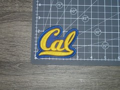 California CAL Golden Bears University Embroidered Iron On Patch 3″ x 2.25″