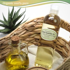 24 Oz Sweet Almond Oil 100% Pure Organic Cold Pressed Best Fresh Multi Purpose
