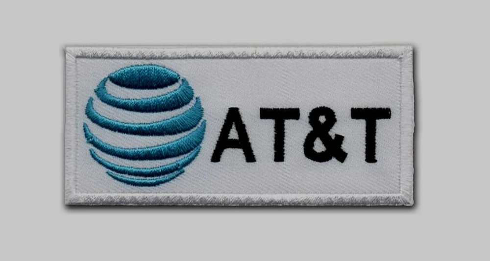 AT&T Telecommunication Quality Patch Hook / Loop Tactical 3.5″ x 1.5″