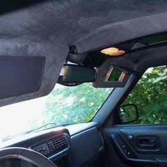 80″x60″ Black Headliner Fabric Suede Pickup truck ceiling Liner Sag Upholstery