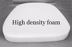 Foam Upholstery 3″ Thick, 16″ Wide x 16″ Long High Density chair cushion