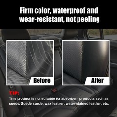 Advanced Leather Repair Kit Filler Vinyl DIY Car Seat Patch Sofa Rip Holes 20ml