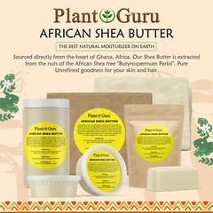 Raw African Shea Butter 8 oz. 100% Pure Unrefined Organic Natural From Ghana