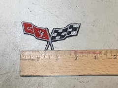 CUSTOM MADE Embroidered Like Corvette C3 Patch Iron On and/or Sew On