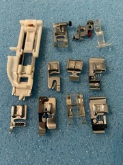 New Home Memory Craft 8000 assorted feet replacement Sewing Machine Parts 10 Lot