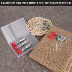 50PCS Universal Sewing Machine Needles HAX1 Set 65/9-110/18 Fits Home Machines