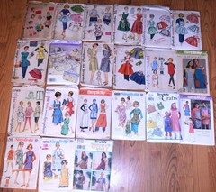 Simplicity Apron Sewing Patterns 1940’s to 90’s Variety 38 to Choose From