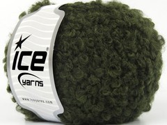 ALPACA BOUCLE 5 Bulky Wt Ice Yarn 78005 KHAKI Color 50g