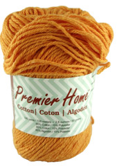 Premier Home Cotton Yarn 140 Yds 2.8 oz Orange Carrot 38-27 Lot 7854 FREE SHIP