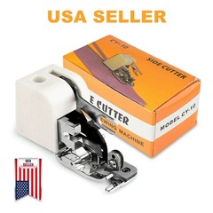 Sewing Machine Side Cutter Overlock Presser Foot Tool For Brother Singer Janome