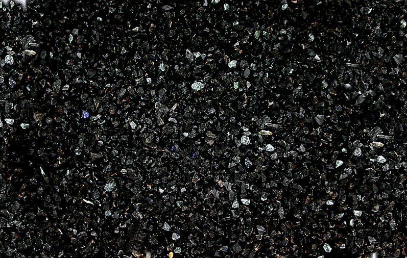 1/4 Ounce Natural No Dye Natural NO POWDER Black Onyx Agate Inlay Chip 2mm&less