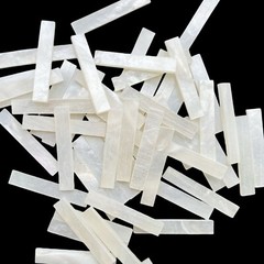 40x Mother of Pearl MOP 7/8″x5/32″x1/16″ (23x4x1.5mm) Binding Inlay Guitar