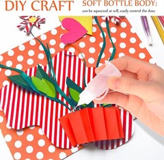 20/40Pcs 10ml Needle Tip Glue Bottle Dropper Plastic Bottles_for DIY Painting