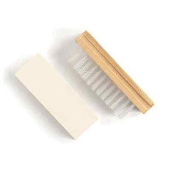 Fiebing’s Suede & Nubuck Cleaner Kit Protector Block Nylon Brush Eraser Gum Bar