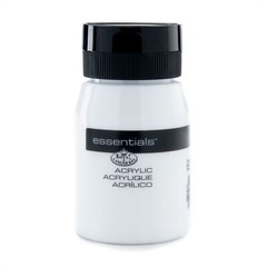 Royal & Langnickel Essentials Titanium Bright White Acrylic Paint 500ml