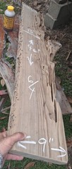 1 1/2″ THICK Louisiana Pecky Sinker Cypress Craft Wood Plank Shelf Returns OK!