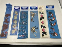 Crafts mixed lot of 6 easy iron on – fabric Appliques Sets