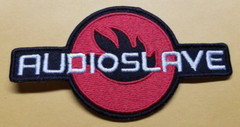 AUDIOSLAVE Rock Band Embroidered Patch approx 2×4″