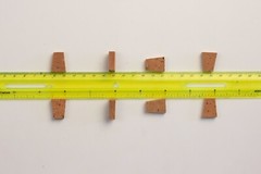 Cork – Trapezium Craft /Art 100% Natural 20x13x6mm / 0.78×0.51×0.23in