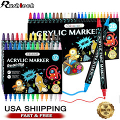 26 Waterproof Permanent Paint Marker Pen Car Tyre Tire Tread Rubber Wood Metal