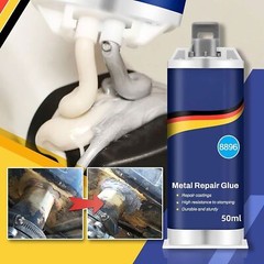 2 Sets Metal Repair Paste AB Casting Repair Glue Industrial Heat Cold Weld 50ml