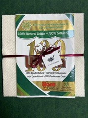 44 – 10″ Precut Squares Warm Company 100% Cotton Batting Soup Bowl Cozy Lining