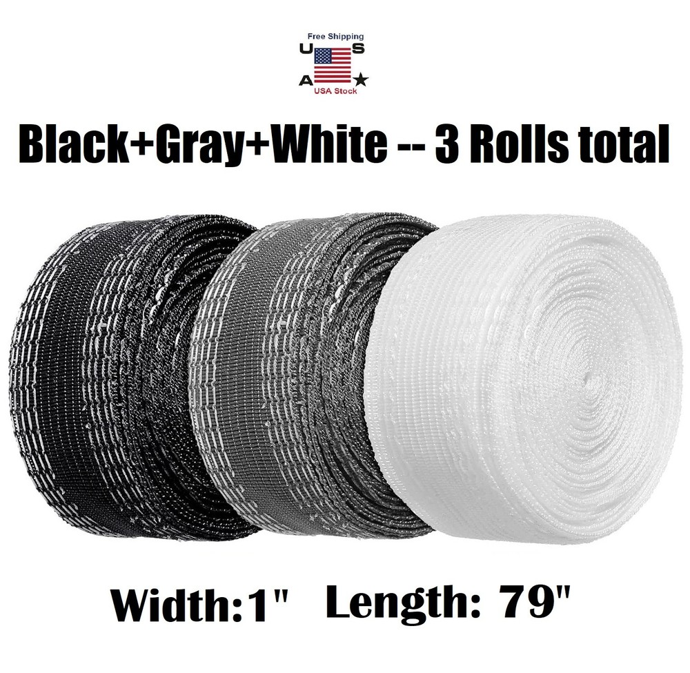 3Pcs Hemming Tape for Pants Jeans Suit Iron-On Instant Hem Tape No Sew 79″ USA