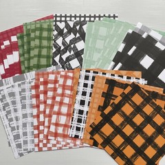 Stampin Up * GINGHAM COTTAGE * 38 6×6 sheets of DSP – Not a Sampler Pack