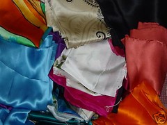 7 Ounces 100% Silk Fabric Bolt End Quilting Sewing Art Craft Project