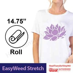 Siser Easyweed Stretch Heat Transfer Vinyl For T-Shirts 15″ Roll *Length Options