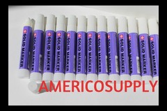 Sakura Solid Paint Marker WHITE XSC-50 ( STREAKS) (GREASE PENS) 12