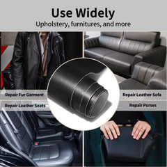 Leather Repair Kit Self-Adhesive Patch Stick on Sofa Clothing Car Seat Couch US