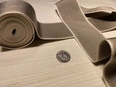 1.58YD TREND 04542 Stone 85% Rayon Passementerie Border Tape Trim $61.75 Retail