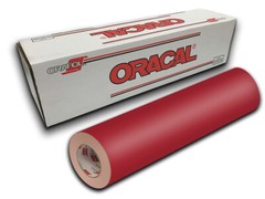 12″ X 10ft – Dark Red Matte Oracal 631 Exhibition Cal Vinyl Roll