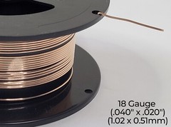 14/20 Rose Gold-Filled Wire | Half Round | Half Hard | 10-24 Gauge | 1-10 ft