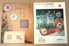 Cross Stitch Pattern Books Lot Of 10 Mixed Themes Vintage