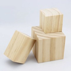 1/5/10/20Pcs 1~4cm Wooden Square / Rectangle Wood Block For DIY Model Handcraft