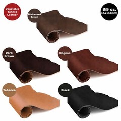 ELW Genuine Leather Vegetable Tanned 8-9 oz. (3.2-3.6mm) Size 6” to 14 SQ FT