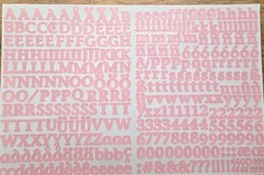 Creative Memories ABC/123 BOLD-SASSY-CLASSY-HEADLINE, MONOGRAMS- NEW!