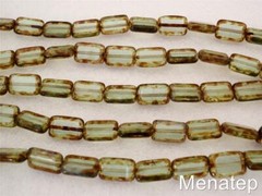 10 12 x 8mm Polished Rectangles: Peridot – Picasso