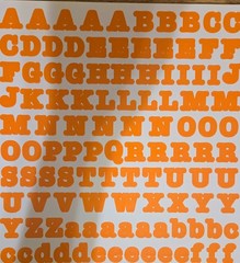 Creative Memories ABC/123 BOLD-SASSY-CLASSY-HEADLINE, MONOGRAMS- NEW!