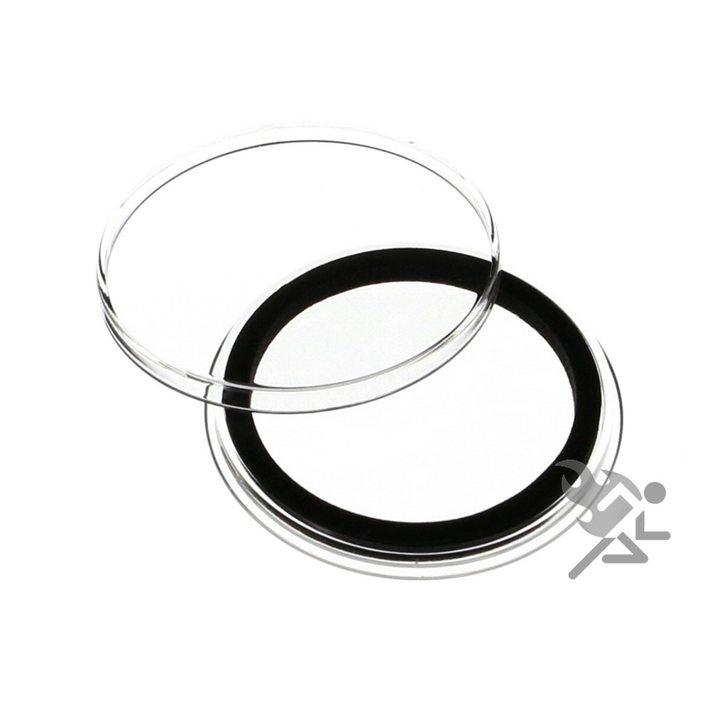Genuine AirTite Black Ring Type Coin Holders Capsules “Select your Size & Qty”